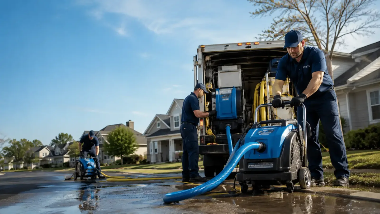 Flood Damage Cleanup in Barrackville, WV